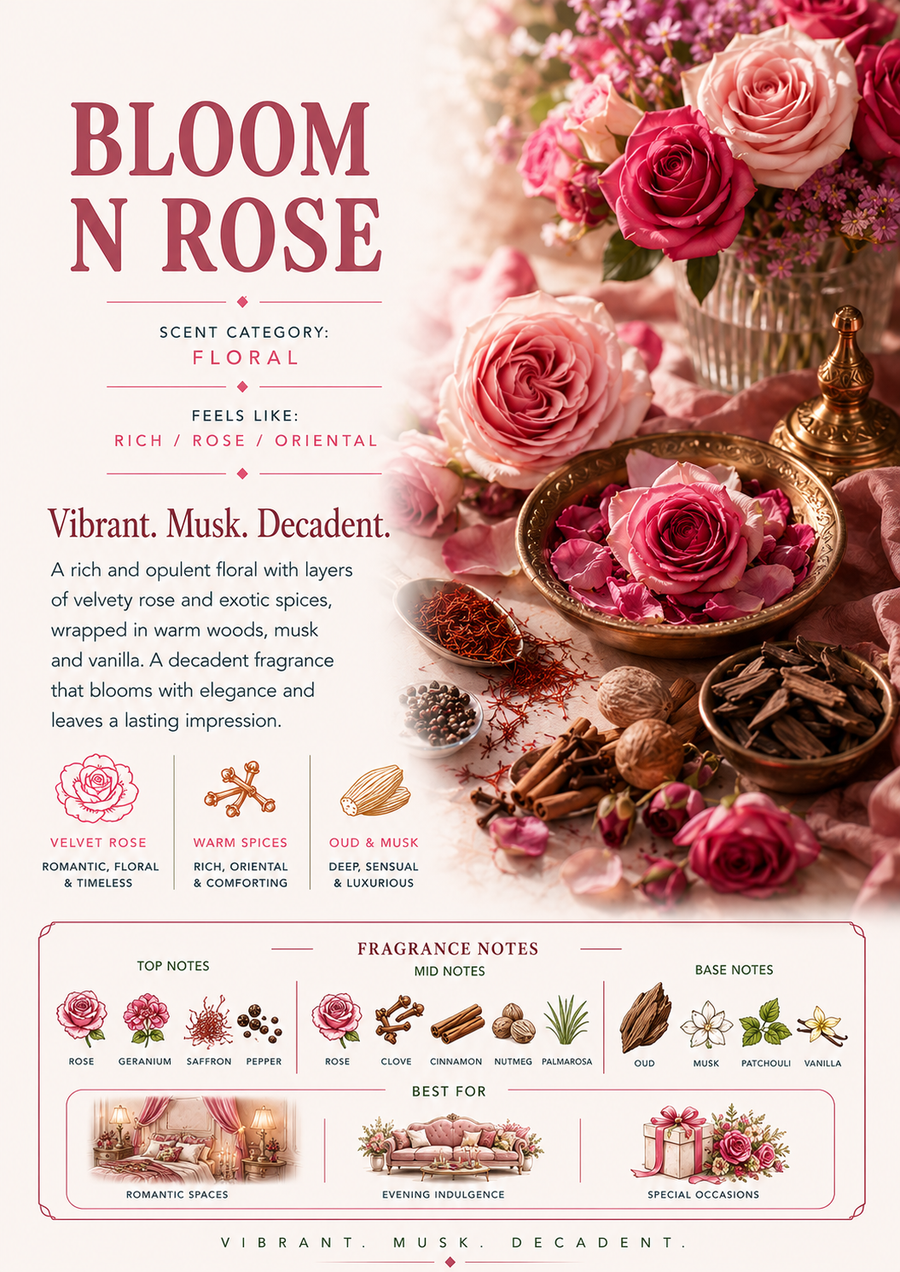 Bloom n Rose scent profile