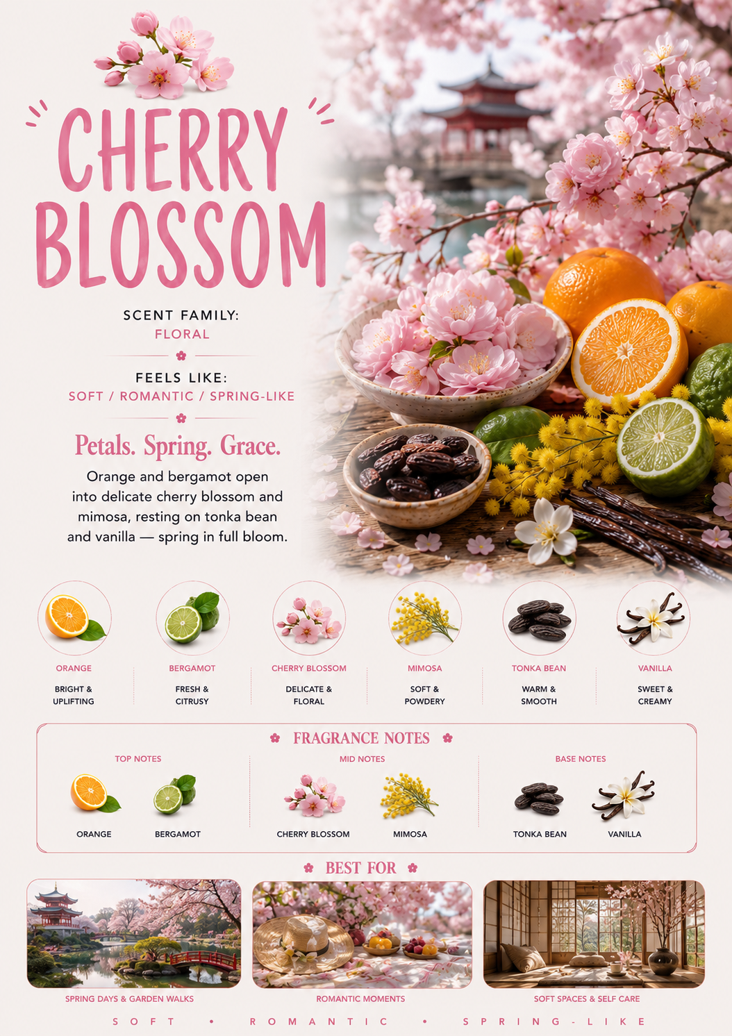 Cherry Blossom scent profile