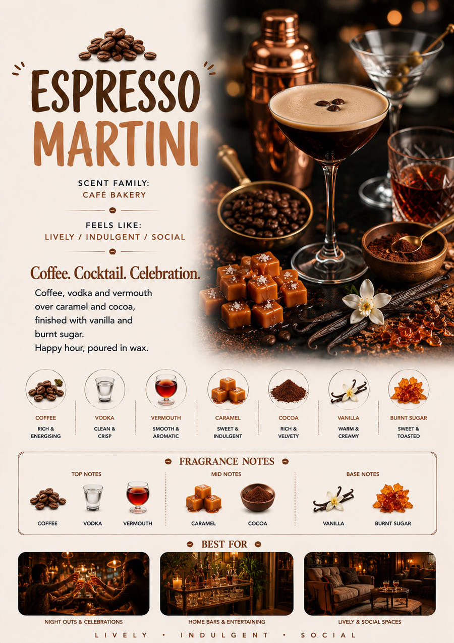 Espresso Martini scent profile