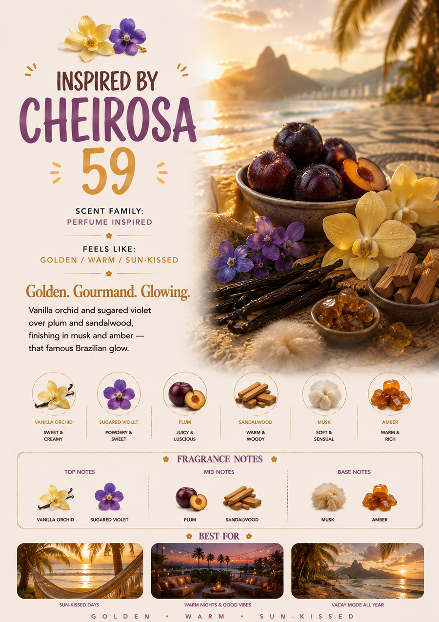 Inspired by Cheirosa 59 scent profile