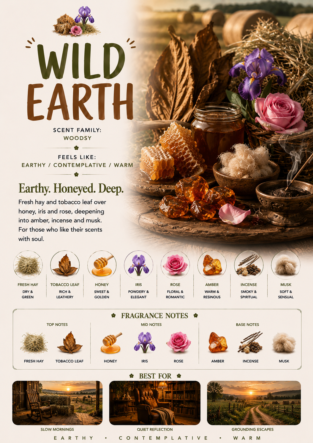 Wild Earth scent profile