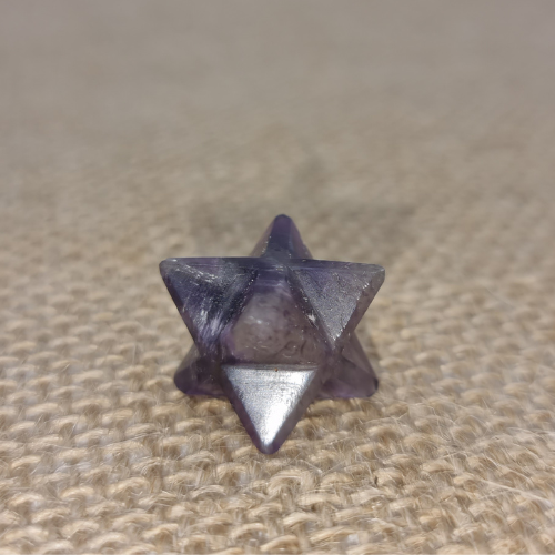 Amethyst Mini Merkabar Star