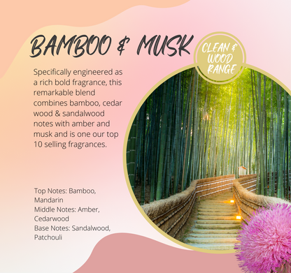 Bamboo & Musk Fragrance Chart