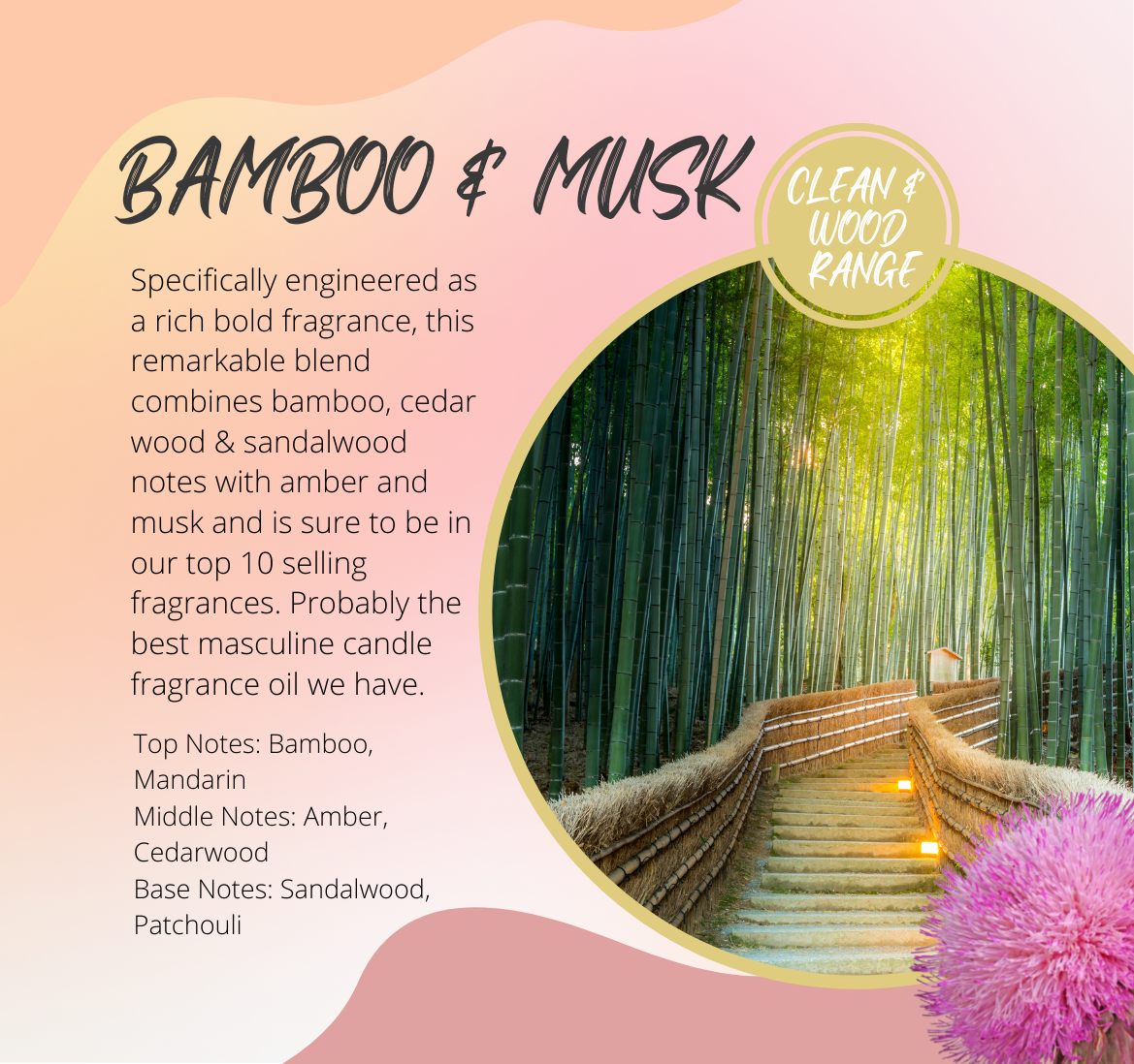 Bamboo & Musk Fragrance Chart