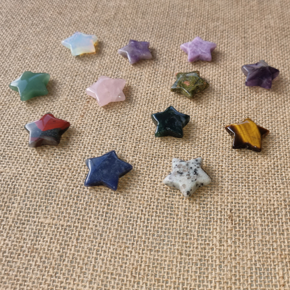 Collection of Mini Star Crystals