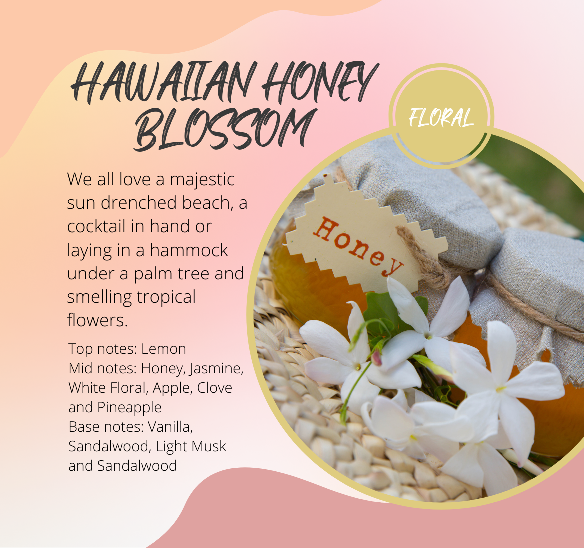 Hawaiian Honey Blossom Fragrance Chart