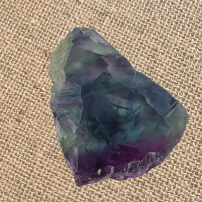 Rainbow Fluorite Crystal Slab