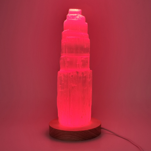 Turn any Crystal into a Lamp with our USB Multi-Colour Lamp Fitting