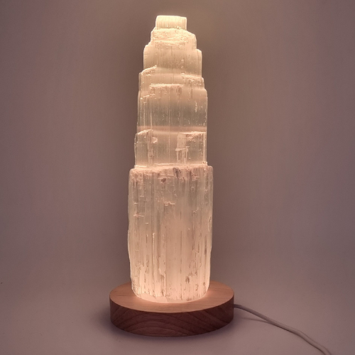 Turn any Crystal into a Lamp with our USB Multi-Colour Lamp Fitting